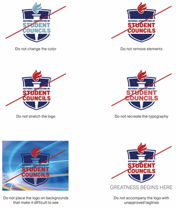 Brand Display Examples Digital Logo Usage & Brand Guidelines | NASC